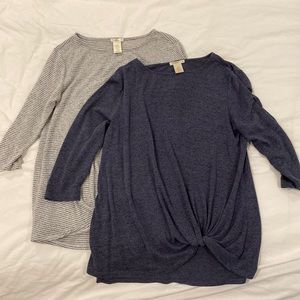 Matty M XS 3/4 sleeve Tops